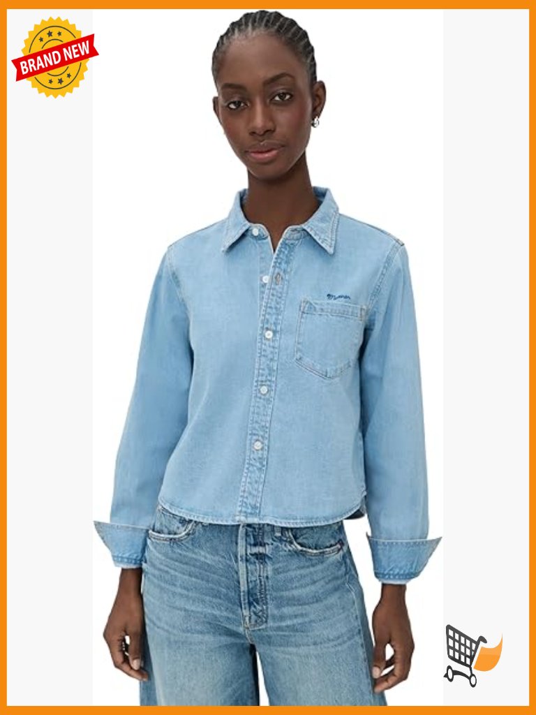 Button Down Shirt With Embroidered Logo And Patch Pocket